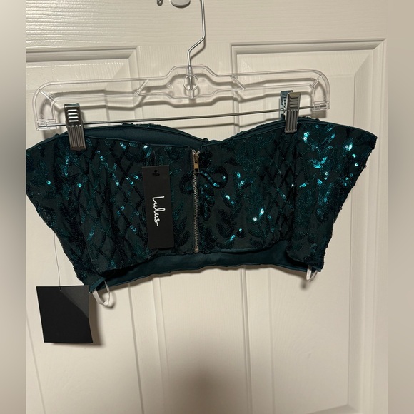 NWT - LuLu’s Two Piece Midi Dress - Sequin - Picture 11 of 12